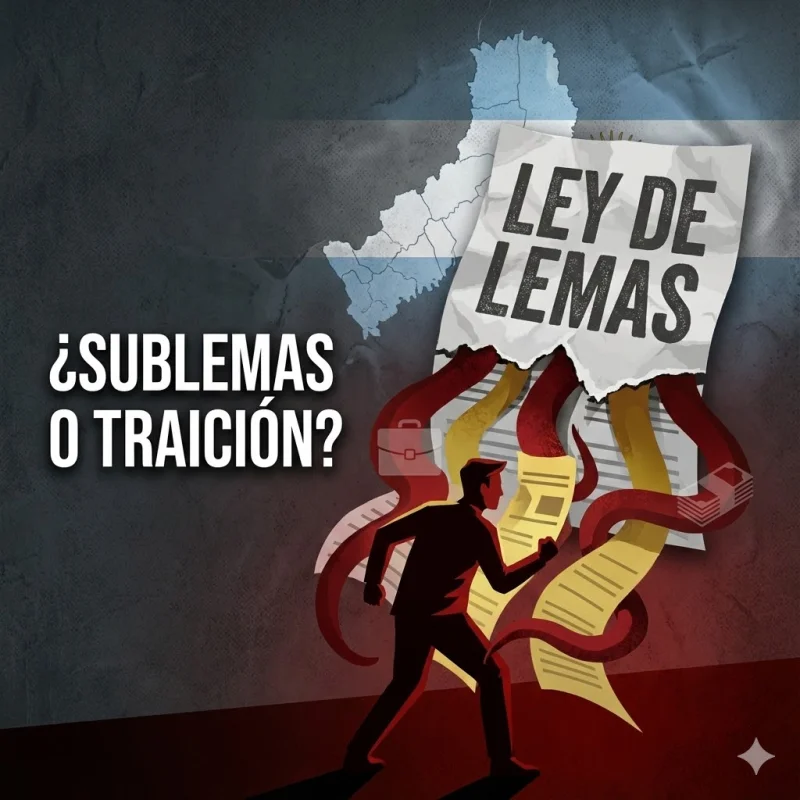 "¿Sublemas o traición?" 💸🗳️