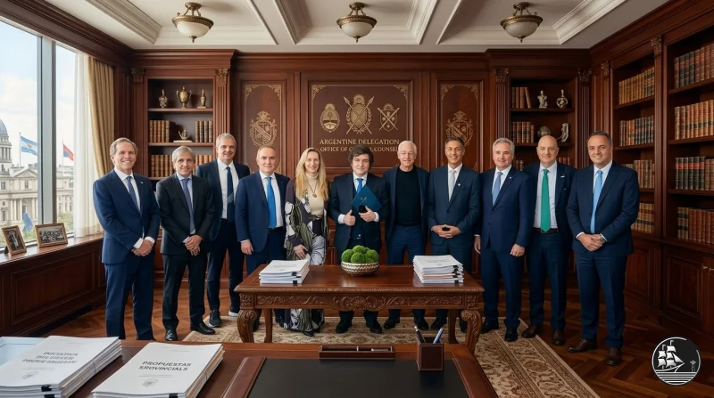 El polemico viaje de Adorni a Nueva York: la apuesta oficial por traer inversiones a la Argentina