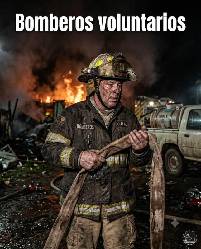 Bomberos Voluntarios: Los bomberos arriesgan su vida sin las herramientas necesarias