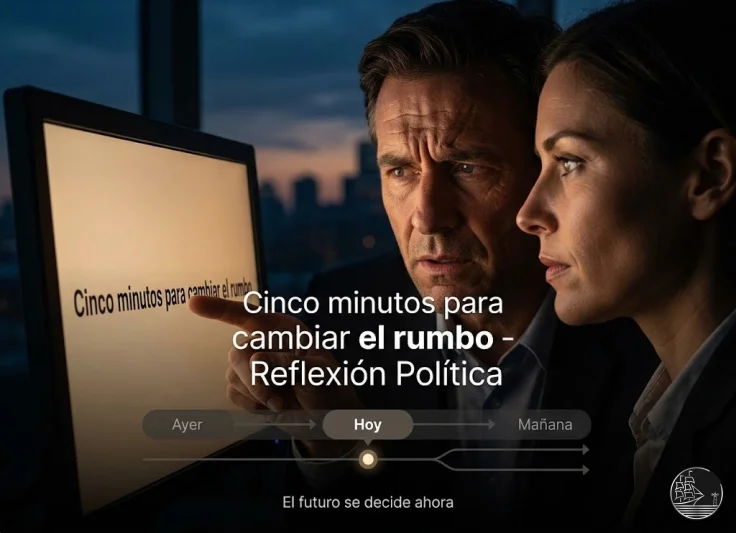 Cinco minutos para cambiar el rumbo