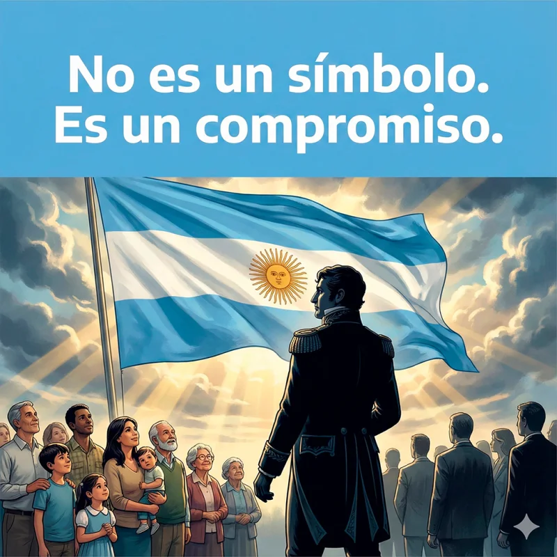 Día de la Bandera Argentina: Hoy no es solo el día de un símbolo. Es el día de una promesa.