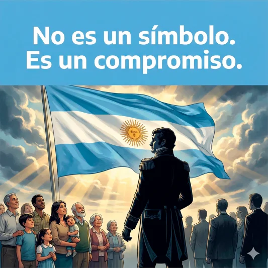 Día de la Bandera Argentina: Hoy no es solo el día de un símbolo. Es el día de una promesa.