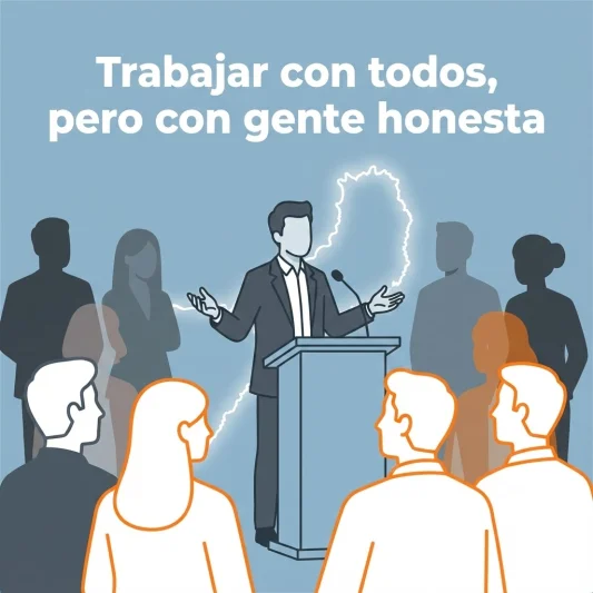 🗣️ Diputado Amarilla: “Voy a trabajar con todos, pero con gente honesta.”
