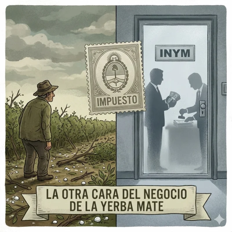 🌿 La otra cara del negocio de la yerba mate en Misiones.