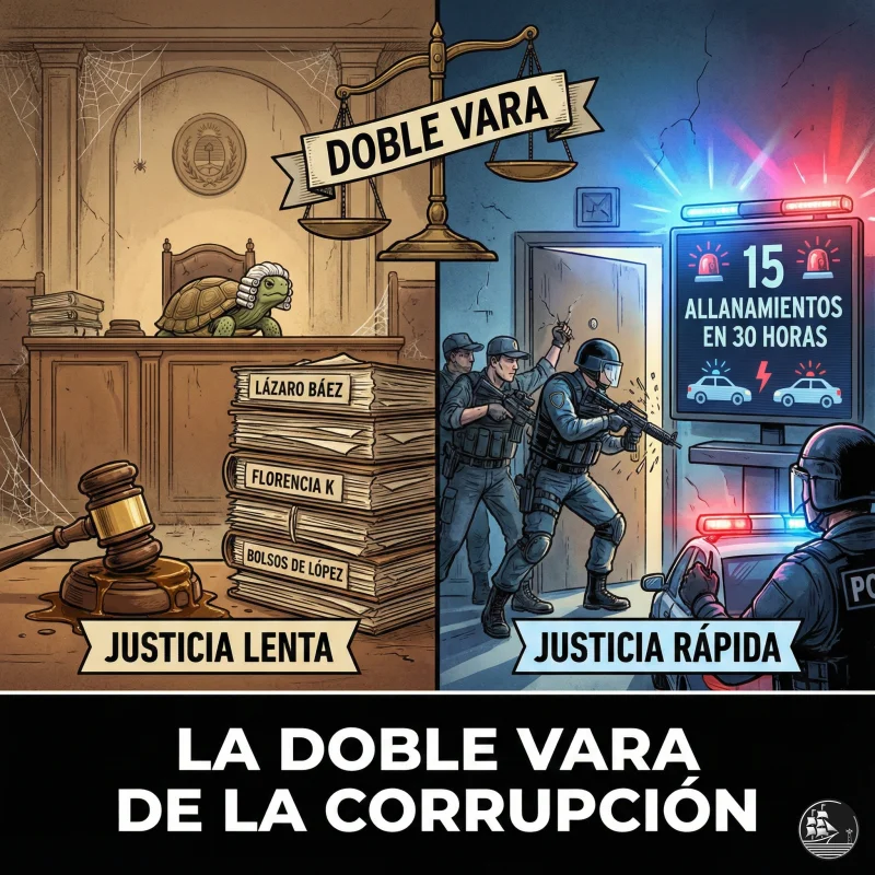 💣 La doble vara de la corrupción 😡🇦🇷
