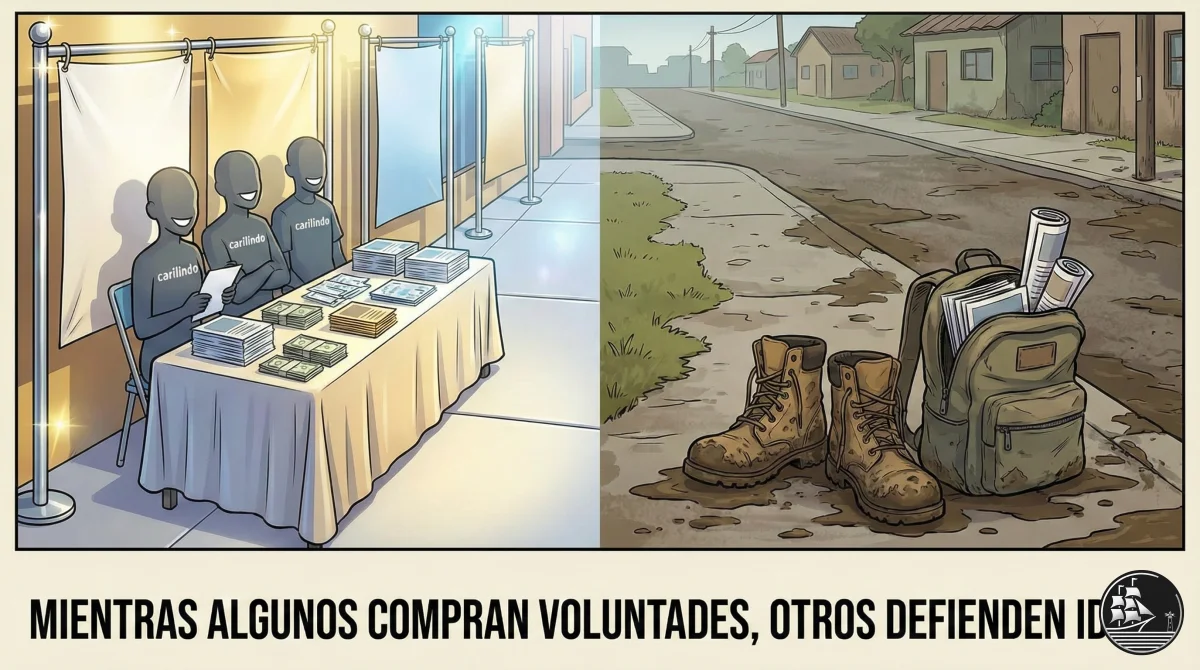 🔥💬 "Los que hoy reparten plata, ayer decían que no había."