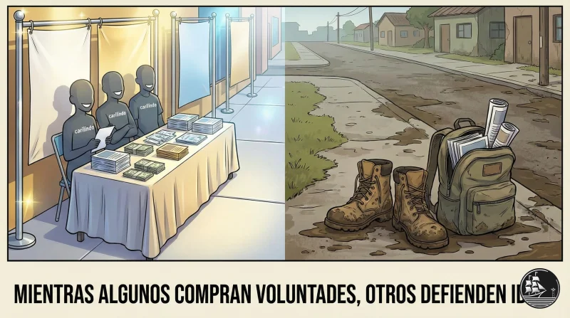 🔥💬 "Los que hoy reparten plata, ayer decían que no había."