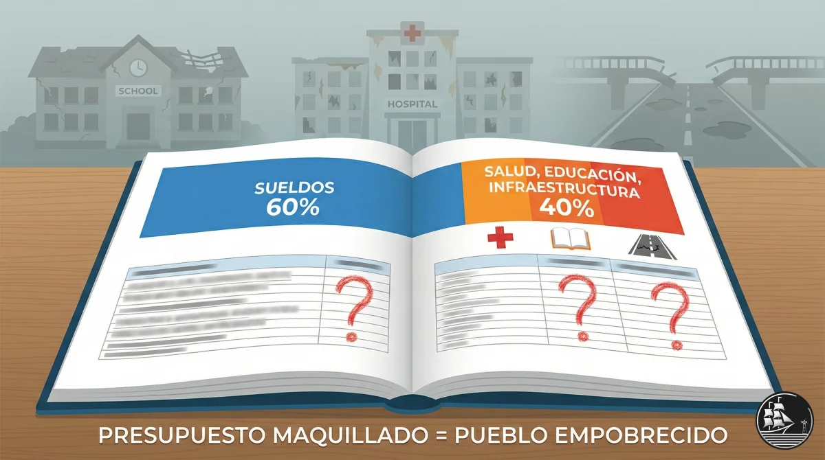 📊💸 Presupuesto maquillado = pueblo empobrecido 😡