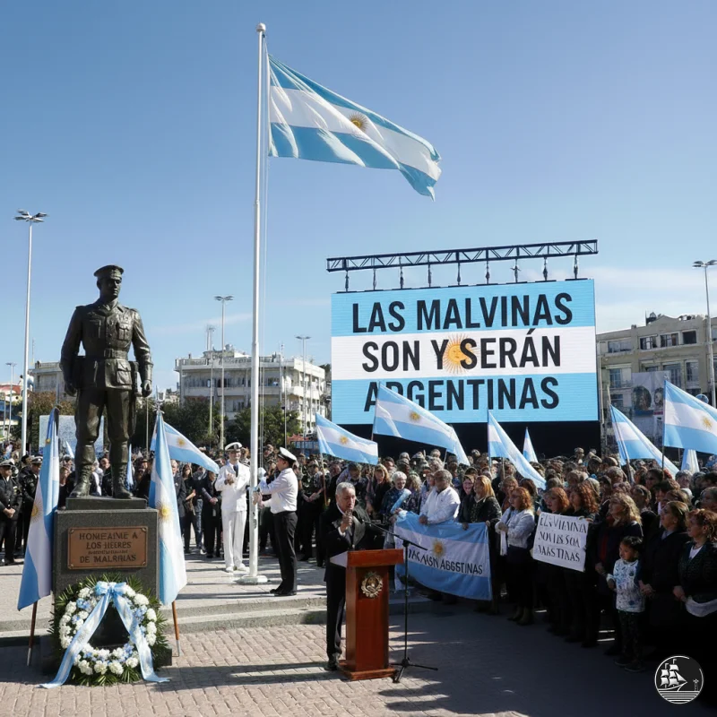 🇦🇷 Argentina reafirma soberanía sobre Malvinas, homenajea a sus héroes y exige diálogo al Reino Unido